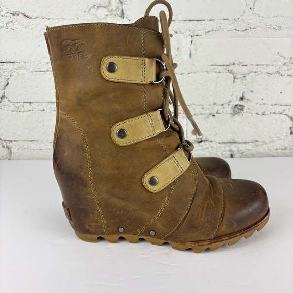 Sorel Joan Of Arc Wedge Booties 6.5 - Picture 1 of 7